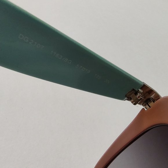 DG Dolce & Gabbana Sunglasses Blue Pink Red Logo Silver Retro Vintage Style main image 12